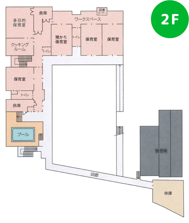 2階フロアマップ